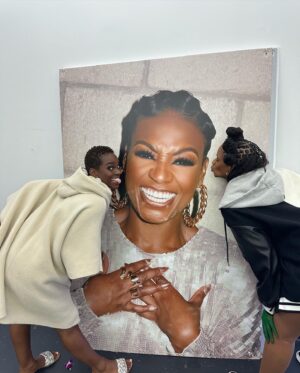 Patrice Covington Instagram - Yesterday I got very warmly welcomed into the elite 40 club. I am happy. I am blessed. We all wore green and we were drunk! 

Cheers!!!! 💚💚💚

Wait til this video drop! ✨

👗 @timmyajulo is a National treasure. We shall protect him at all costs.

@candicethemakeupartist 💄✨