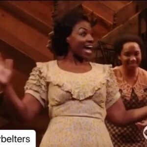 Patrice Covington Instagram - Thanks for this throwback LOVE @bwaybelters. So much sangin! I miss this song! 💜 #Repost @bwaybelters with @make_repost
・・・
One of my favorite parts of The Color Purple revival was @sangtrice in the opening number 💜
.
.
.
.
#colorpurple #thecolorpurple #musical #musicals #broadway #bway #Musicaltheatre #theatre #broadwaymusical #singer #belter