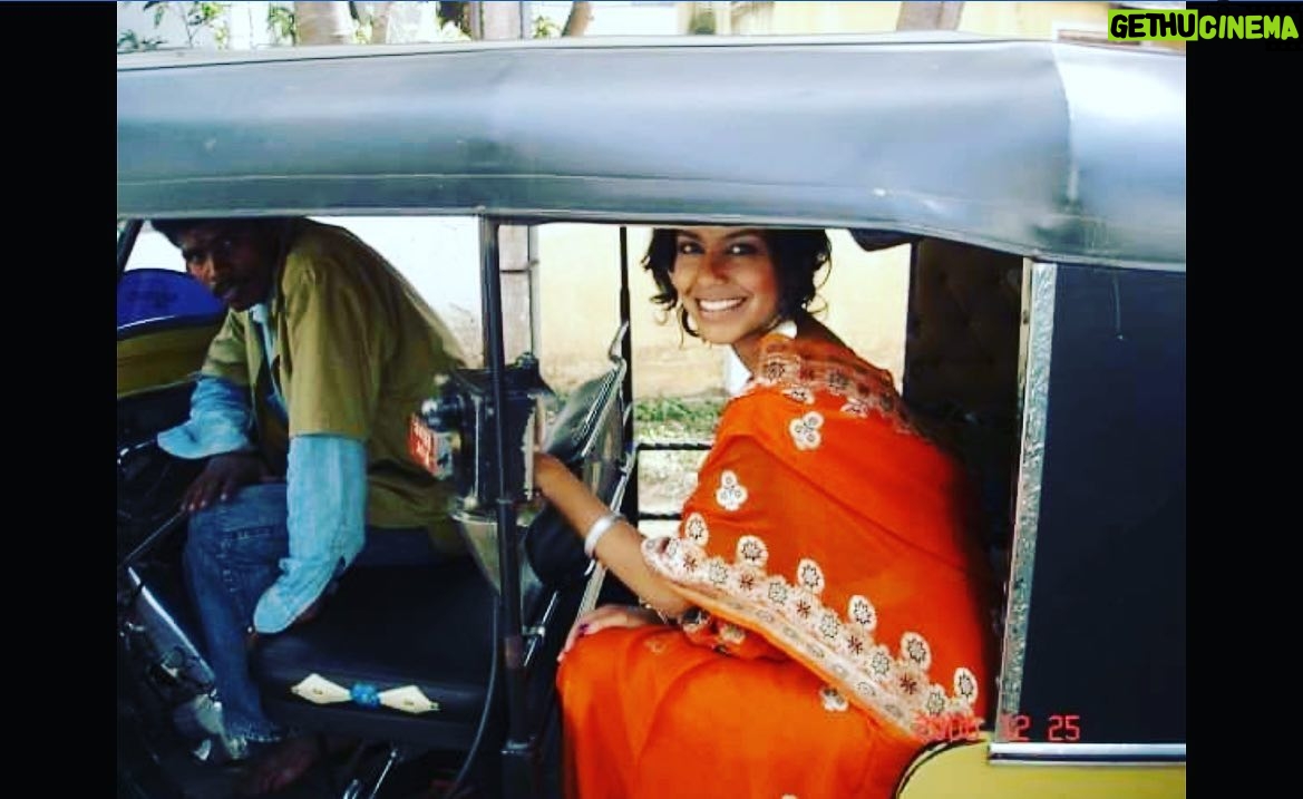 Patricia Isaac - 3 Likes - #tbt to real live printed pictures from a thousand years ago 🧡. As evidenced by the date stamp. Rickshaw-ing around Dad’s hometown in India 🇮🇳