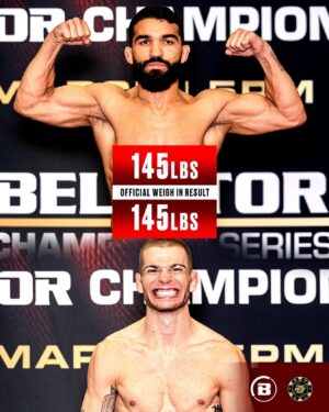 Patricio Freire Instagram - FEATHERWEIGHT WORLD TITLE ON THE LINE. 🇧🇷🇨🇦 

👑 Patricio Pitbull - 145lbs ⚖️
Jeremy Kennedy - 145lbs ⚖️

Presented by @ThatPrizeGuy 🤝

#BellatorBelfast | TOMORROW 1PM ET | SSE Arena, Belfast 🎟️ On Sale NOW. Link in bio