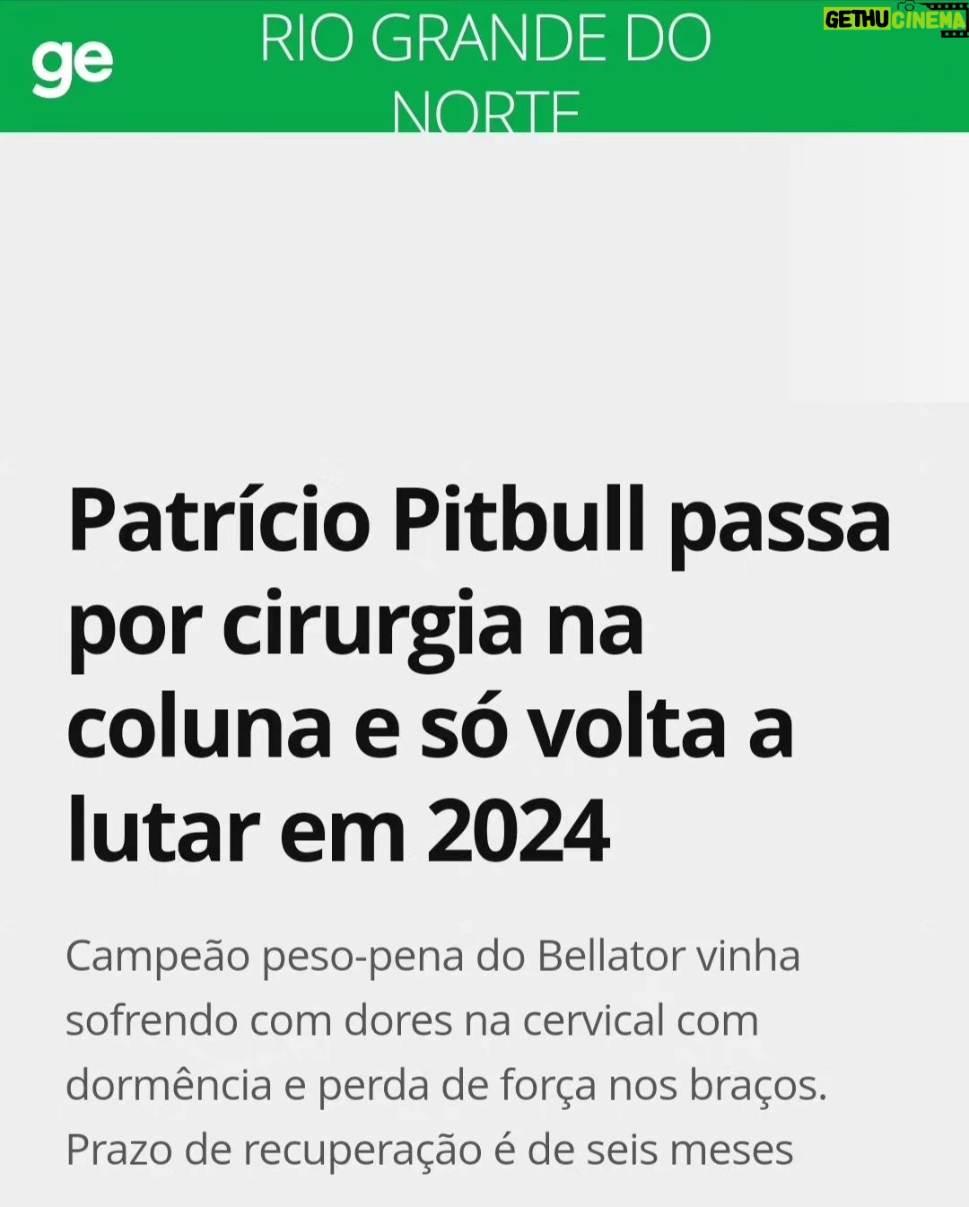 Patricio Freire - 3K Likes - Honrado em ser o Cirurgião desse que é o maior lutadores de MMA - @bellatormma do Mundo.
Informando a todos que nos perguntam sobre o caso de @patriciopitbull, o Campeão sofria de fortes dores na cervical o qual tratamos por 1 ano sem melhoras, o qual evoluiu com dormência no Braço esquerdo e perda de força após 2 lutas consecutivas.
Procedimento escolhido foi a Cirurgia Endoscópica da Coluna onde atravĆ©s de um acesso minimamente invasivo de 7mm, acessamos a coluna do nosso CampeĆ£o com um Endoscópio @riwospine para podermos retirar o fragmento discal do nĆvel C6-7 esquerdo.
Cirurgia durou aproximadamente 1h com alta após 4hs do procedimento sem a necessidade de fixação ( artrodese ).
Patricio se recupera muito bem, sangue de guerreiro e queixo de ferro como ele mesmo diz.
Esperamos uma recuperação rÔpida para retorno precoce ao que mais ele gosta de fazer...
#cirurgiaendoscopicadacoluna
#endoscopicspinesurgery
#riwospine
#neurolifenatal
#neurocirurgiãodecoluna
#herniadediscocervical
#qualidadevida
#Campeão
#patriciopitbull
#pitbullbrothers
#marcomoscatelli