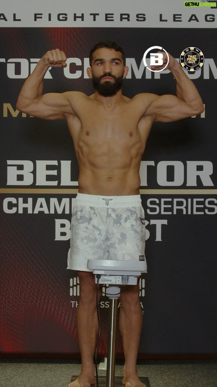 Patricio Freire - 2.7K Likes - THE FEATHERWEIGHT KING! š
Patricio Pitbull successfully makes weight ahead of his Bellator Featherweight Title defence against Jeremy Kennedy! š„
Presented by @ThatPrizeGuy š¤
#BellatorBelfast | TOMORROW 1PM ET | SSE Arena, Belfast šļø On Sale NOW. Link in bio