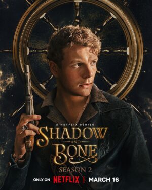 Patrick Gibson Instagram - Brave in battle, smart as a whip. Shadow and Bone Season 2 premieres Thursday, 3/16, only on Netflix.
