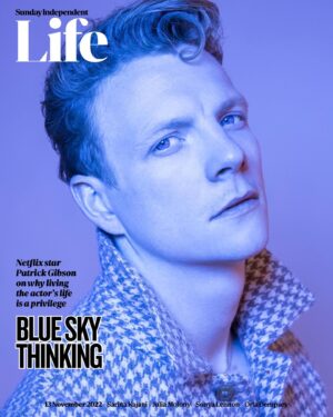 Patrick Gibson Instagram - Really enjoyed chatting to @lifesundayindo on all things past and future.

Thanks to the amazing @lee_malone_photography 
@olgatimofejeva and shukeelhair