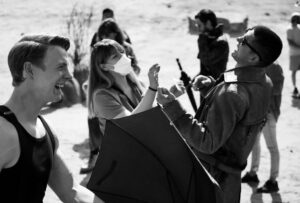 Patrick Gibson Instagram - S&B BTS 💚