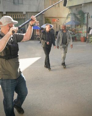 Patrick St. Esprit Instagram - Some S.W.A.T #BTS to sooth the soul 😎💥 #SWAT