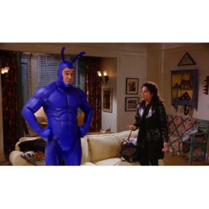 Patrick Warburton Instagram - Elaine: What are you wearing ?
You can’t go out like that...
The Tick: you may have me confused with...
I’m confused.