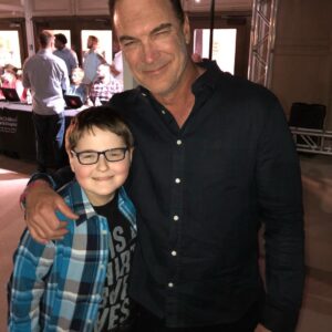 Patrick Warburton Instagram - The star of the night .
My buddy Ty who’s now cancer free.
#stjudechildrensresearchhospital