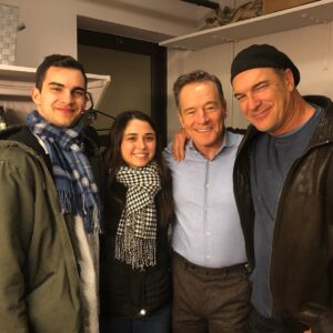 Patrick Warburton Instagram - Went to see my brilliant friend Bryan Cranston in Network tonight with my son @sjwarburton and his gal @briellekgulya. Don’t miss this. @Bryancranston