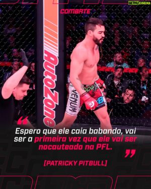 Patricky Freire Instagram - AGORA FALTA POUCO PRA TER GENTE DORMINDO NO CAGE! 🛌

Patricky Pitbull não vai ter pena de Clay Collard e promete ser o primeiro a nocautear o americano na PFL! 👊💥

A PFL volta com tudo HOJE a partir das 19h30 ao vivo e COM EXCLUSIVIDADE na minha tela! 📺

*Contém texto alternativo 

Descrição para acessibilidade: arte-gráfica com a foto de Patricky Pitbull no ringue com a frase dele “Espero que ele caia babando, vai ser a primeira vez que ele vai ser nocauteado na PFL.”

#Combate #PFLnoCombate #PatrickyPitbull