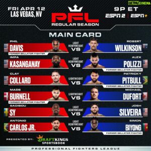 Patricky Freire Instagram - 𝗩𝗘𝗚𝗔𝗦 🎲🎲 𝗪𝗘 𝗔𝗥𝗘 𝗕𝗔𝗖𝗞❗️

𝗢𝗙𝗙𝗜𝗖𝗜𝗔𝗟: Light Heavyweights and Lightweights start their 2024 Million Dollar Journeys LIVE from the @vhlvtheater 

For more information and tickets 👇
🔗in bio