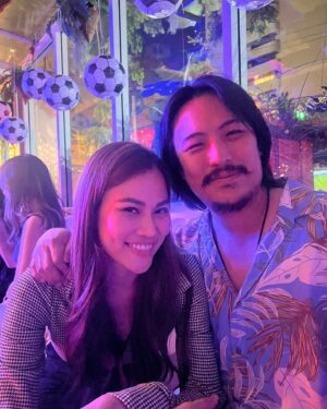 Pattarasaya Kreursuwansiri Instagram - คืนของลูกต๊อด❤️ คืนของพ่อเป๊ก🥳⭐️ #peaksina🍪