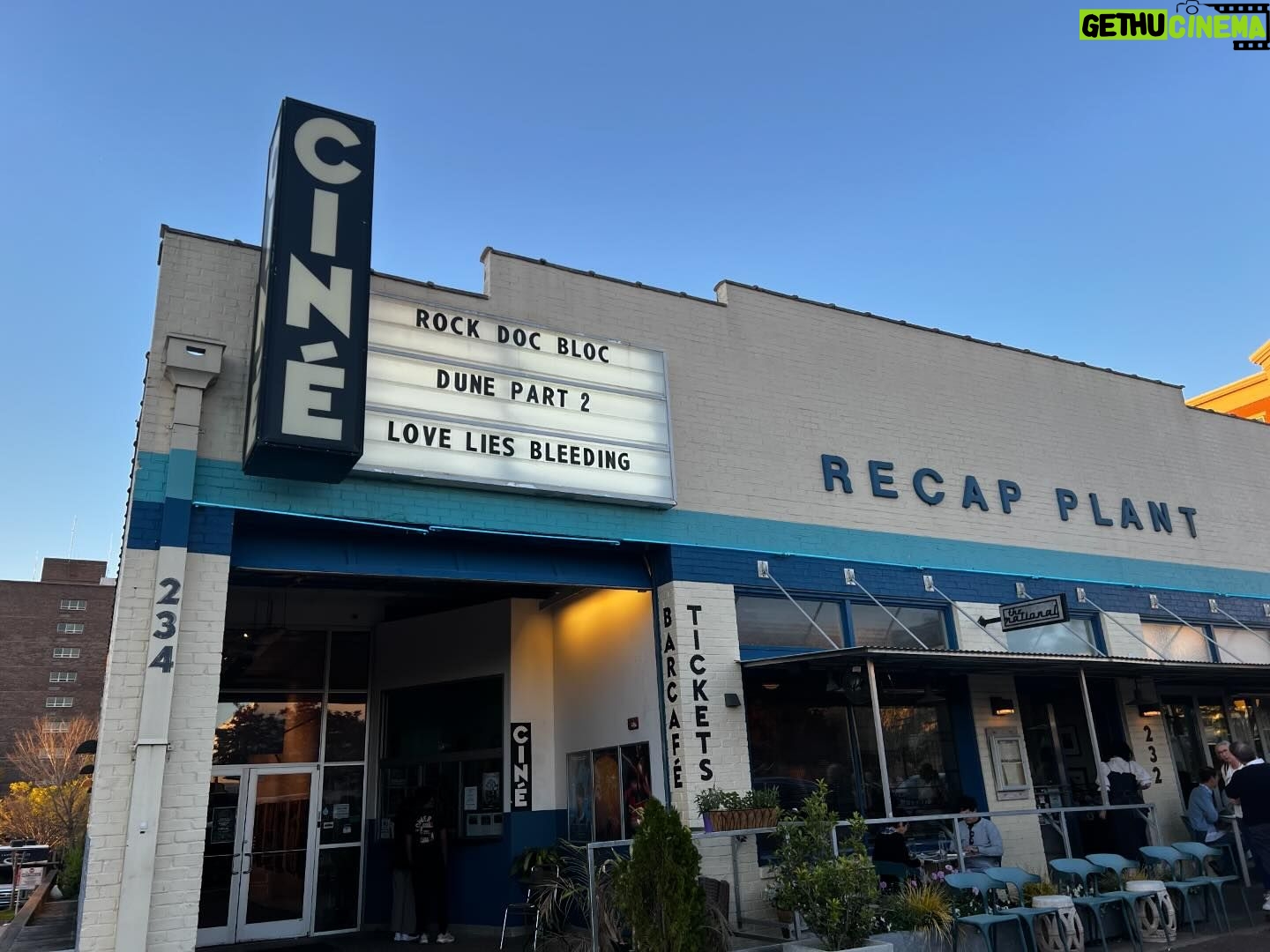 Patton Oswalt - 1.9K Likes - Just spent a delightful early evening seeing LOVE LIES BLEEDING at @cineathens. A former tire shop (!) now movie theater, performance space, and restaurant/bar. Theyāre gonna let me program films the next time Iām in town! I canāt wait! (LOVE LIES BLEEDING is amazing, btw.)