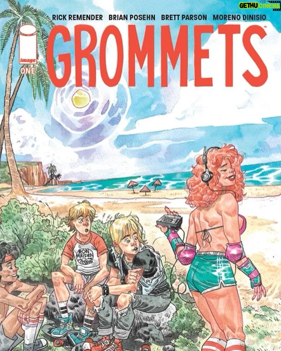 Patton Oswalt - 1.1K Likes - May 29th! @brianposehnās and @rickremenderās (kinda) autobiographical comic GROMMETS hits the stands! Hilarious, heartfelt, and full of wayward 1980s teen cringe, this is a beautifully drawn and written chronicle of the parking lot victories, empty swimming pool defeats and cheap beer epiphanies that shaped so much of Gen X. I canāt recommend this any higher! Get it!