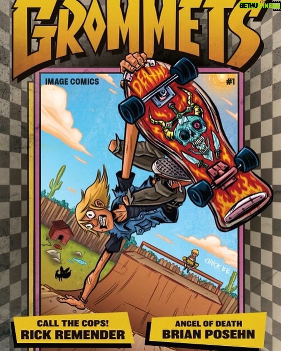 Patton Oswalt - 1.1K Likes - May 29th! @brianposehnās and @rickremenderās (kinda) autobiographical comic GROMMETS hits the stands! Hilarious, heartfelt, and full of wayward 1980s teen cringe, this is a beautifully drawn and written chronicle of the parking lot victories, empty swimming pool defeats and cheap beer epiphanies that shaped so much of Gen X. I canāt recommend this any higher! Get it!