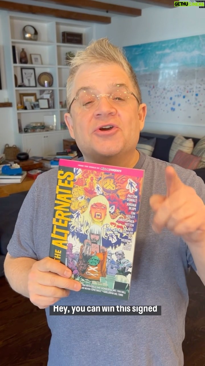 Patton Oswalt - 1.8K Likes - You could win a FREE From the World of Minor Threats: The Alternates graphic novel TPB SIGNED by series writers and co-creators @pattonoswalt & @blumjordan!š„ Just read the rules below to enter! ā”ļøš¦
How to enter:
š¦like this post
šÆ follow @minorthreatsdh
š tags a friend in the comments
The winner will be announced this Tuesday 4/23, so get commenting!
#minorthreats #darkhorsecomics #pattonoswalt #newcomics #comicbooks #graphicnovels #signedbooks