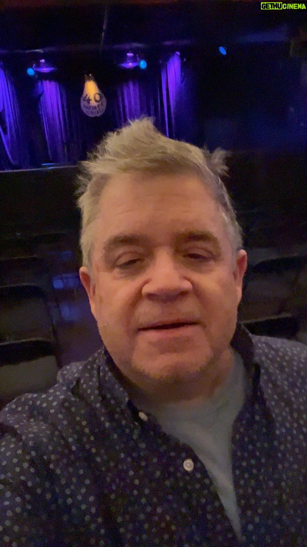 Patton Oswalt - 1.1K Likes - I love you @40wattathens. One more show tonight!!!