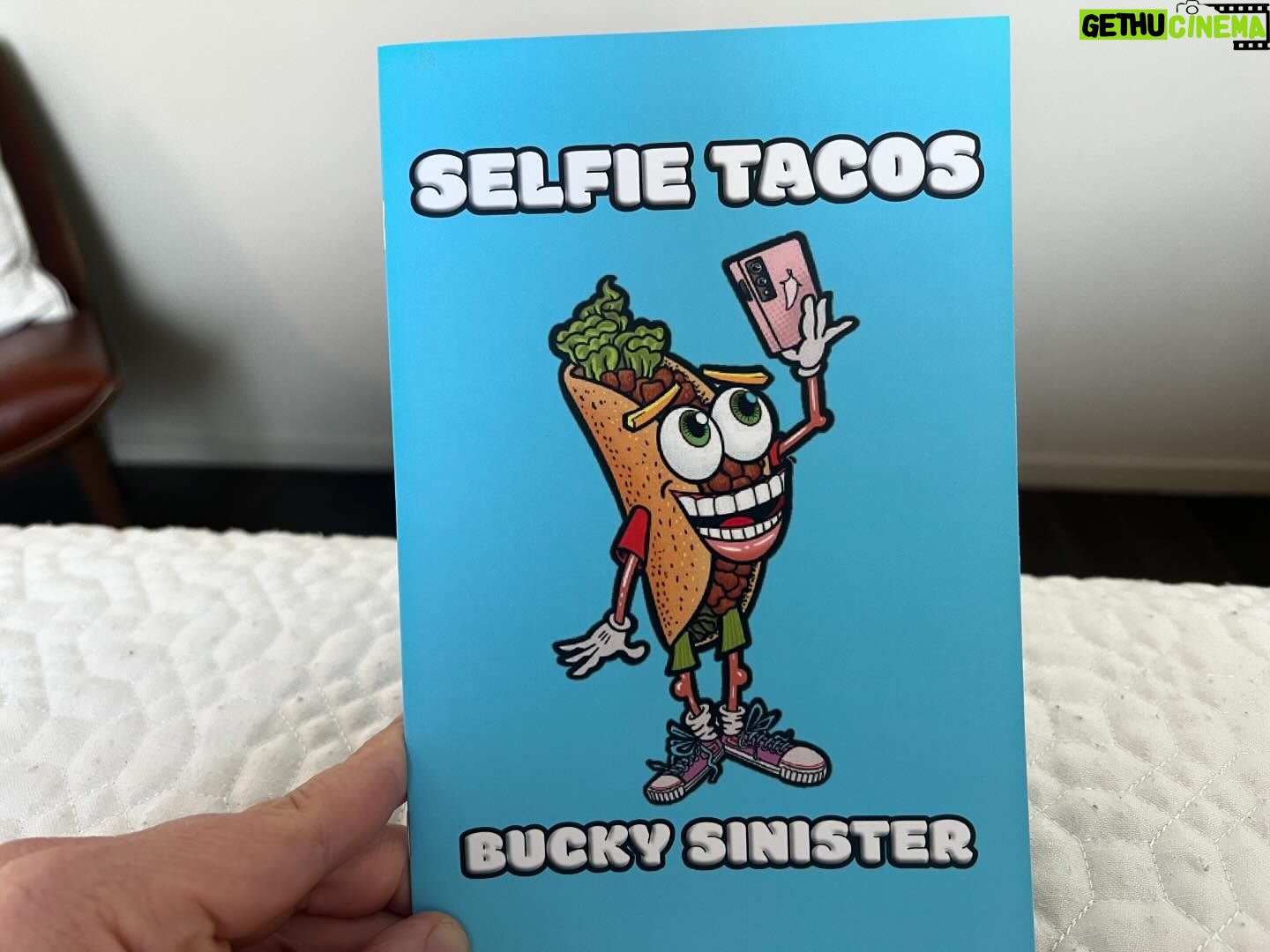 Patton Oswalt - 693 Likes - RUN AND GO GET @buckysinisterās new poetry chapbook āSelfie Tacosā from @hyperfixationpress. Contains one of the *most* āL.A.ā poems Iāve ever read.
