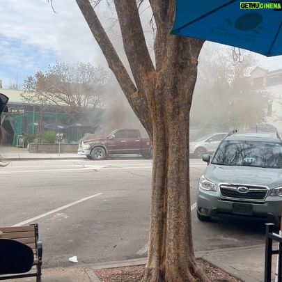 Patton Oswalt - 5.8K Likes - Flaming Truck Drama in downtown Athens, GA!