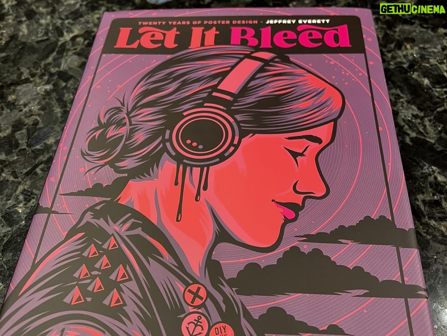 Patton Oswalt - 1K Likes - So happy to have some of my show posters in this STUNNING collection from Jeffrey Everett. Go gitcher self a copy. Every page a painting!