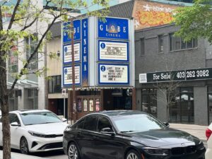 Patton Oswalt Instagram - Just found a little slice of heaven in Calgary. The mighty @globecinema_yyc — my @newbeverly away from home. It’s dingy, it’s gloomy — it’s PERFECT. Non-stop new, fringe, and classic cult cinema. Lumpy seats, mostly-empty auditoriums on a Saturday afternoon. I just watched THE LAST STOP IN YUMA COUNTY (a stunning debut desert noir from @francisgalluppi that’s wall-to-wall tension, violence and beloved character actors! Jim Cummings! Faizon Love! Gene Jones! Robin Bartlett! Barbara Crampton! And the always-epic Richard Brake!) and I’m coming back tomorrow for PINK FLAMINGOS! Watching John Waters’ trash-terpiece on a Sunday afternoon with, I’m predicting, 5 more people is film freak nirvana. Thank you, @globecinema_yyc — for your charming concession stand, your showcasing of indie game designers (you can play as-yet-released games from local designers for FREE!) and your weird, midnight-movies-for-matinee programming style. Breakfast for dinner for sprocket fiends like me. I love you guys.
