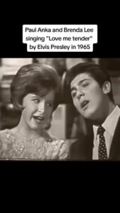 Paul Anka Instagram - look what I found, Brenda Lee ♥️