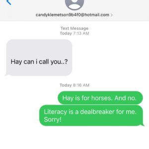 Paul Campbell Instagram - When you get that early morning spam  text...