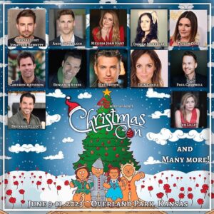 Paul Campbell Instagram - 🎄#ChristmasConKC tickets are now open thru Thats4Entertainment website!!! We will be in Overland Park, Kansas June 9,10 and 11, at the OPCC Convention Center! 
🤩We will have over 20 celebrity guests!!! We are so excited for first wave of announcements which includes: our Official Host Jonathan Bennett, Andrew Walker, Brennan Elliott, Cameron Mathison, Benjamin Ayres, Melissa Joan Hart, Danica McKellar, Wes Brown, Erin Cahill, Taylor Cole, Paul Campbell, Jen Lilley. MANY more to be announced soon! 
🚨We will post hotel information once we open our block! Stay tuned for more!