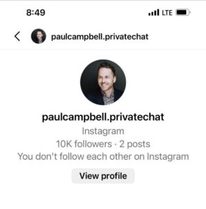 Paul Campbell Instagram - This dude ain’t me. Please block and report.