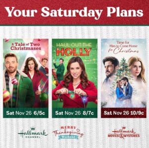 Paul Campbell Instagram - HUGE night for movies tonight on @hallmarkchannel and @hallmarkmovie - with an all star lineup including the undisputed QUEEN of Christmas @thereallacey mega hunk @wesbrown225 and the baddest good boy around @tyler_hynes - you don’t want to miss a single minute of this Merry Thanksgiving Weekend!#countdowntochristmas