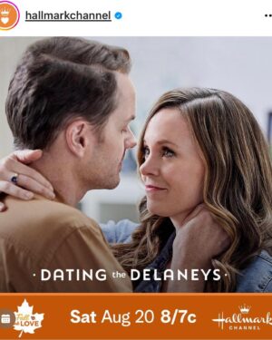 Paul Campbell Instagram - Watch @rachelboston and I hold each other’s necks in the delightful Fall Into Love movie “Dating The Delaney’s” premiering Aug 20th on @hallmarkchannel #fallintolove #datingthedelaneys