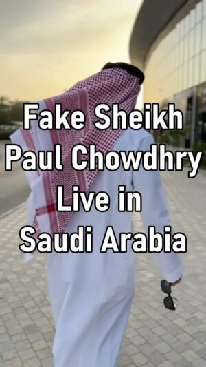 Paul Chowdhry Instagram - Riyadh Style.