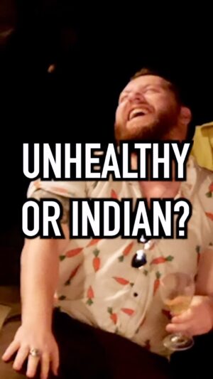 Paul Chowdhry Instagram - Healthy or Indian?