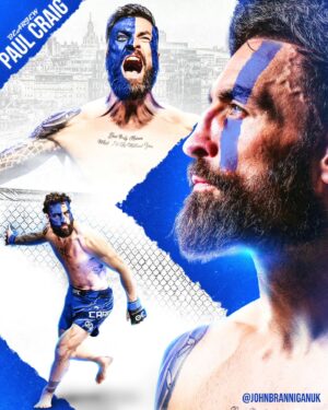 Paul Craig Instagram - Paul 'Bearjew' Craig - Poster Design | @paulcraig 🏴󠁧󠁢󠁳󠁣󠁴󠁿

#UFC #MMA #PaulCraig