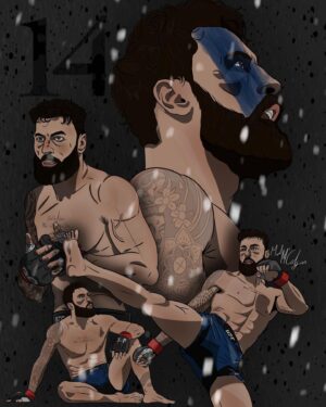 Paul Craig Instagram - 🏴󠁧󠁢󠁳󠁣󠁴󠁿 Paul Craig 🏴󠁧󠁢󠁳󠁣󠁴󠁿 
.
.
.
.
#ufc #ufclondon #paulcraig #thebearjew #bearjew #ufcmiddleweight #middleweight #ufcfanart #mmafighter #bjj #bjjart #mmaart #scotland #ufcart #ufcartwork #procreateart #procreate