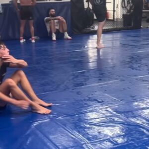 Paul Craig Instagram - Embracing the grind, one drop at a time. 💦💪 #bearjew #bearjewjitsu #wrestling @higher_level_mma
