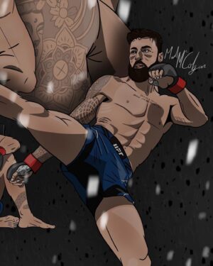 Paul Craig Instagram - 🏴󠁧󠁢󠁳󠁣󠁴󠁿 Paul Craig 🏴󠁧󠁢󠁳󠁣󠁴󠁿 
.
.
.
.
#ufc #ufclondon #paulcraig #thebearjew #bearjew #ufcmiddleweight #middleweight #ufcfanart #mmafighter #bjj #bjjart #mmaart #scotland #ufcart #ufcartwork #procreateart #procreate