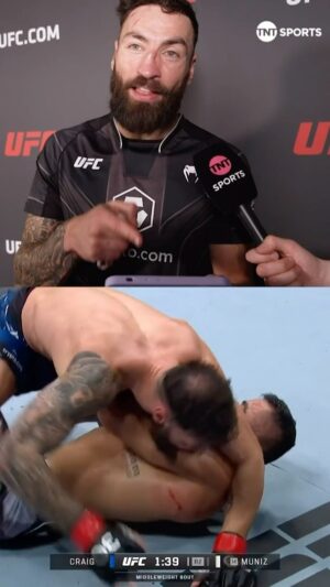 Paul Craig Instagram - “This is MMA at its best” 🤩 @paulcraig reliving moments from his successful Middleweight debut ✅