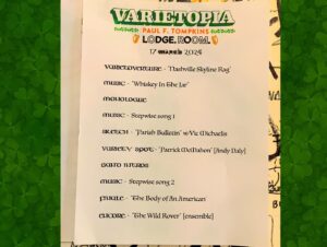 Paul F. Tompkins Instagram - Thank you to all who attended or streamed the Varietopia St. Patrick’s Day Special! The show is still up for the next week if you want to stream it! ☘️