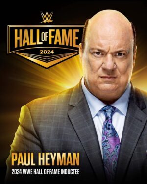 Paul Heyman Instagram - BREAKING: As first reported by @apnews, @paulheyman will be inducted into the #WWEHOF Class of 2024!