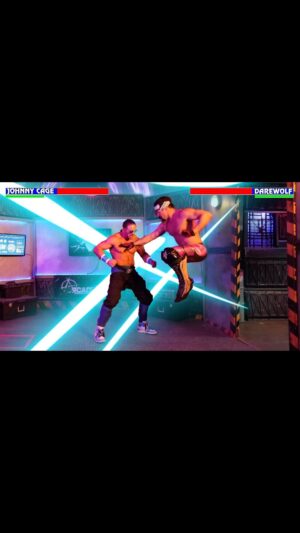 Paul Lloyd Jr. Instagram - Double chop into Super destroyer! @johnhennigan @arcade1upofficial @arcademania23 @ruustic