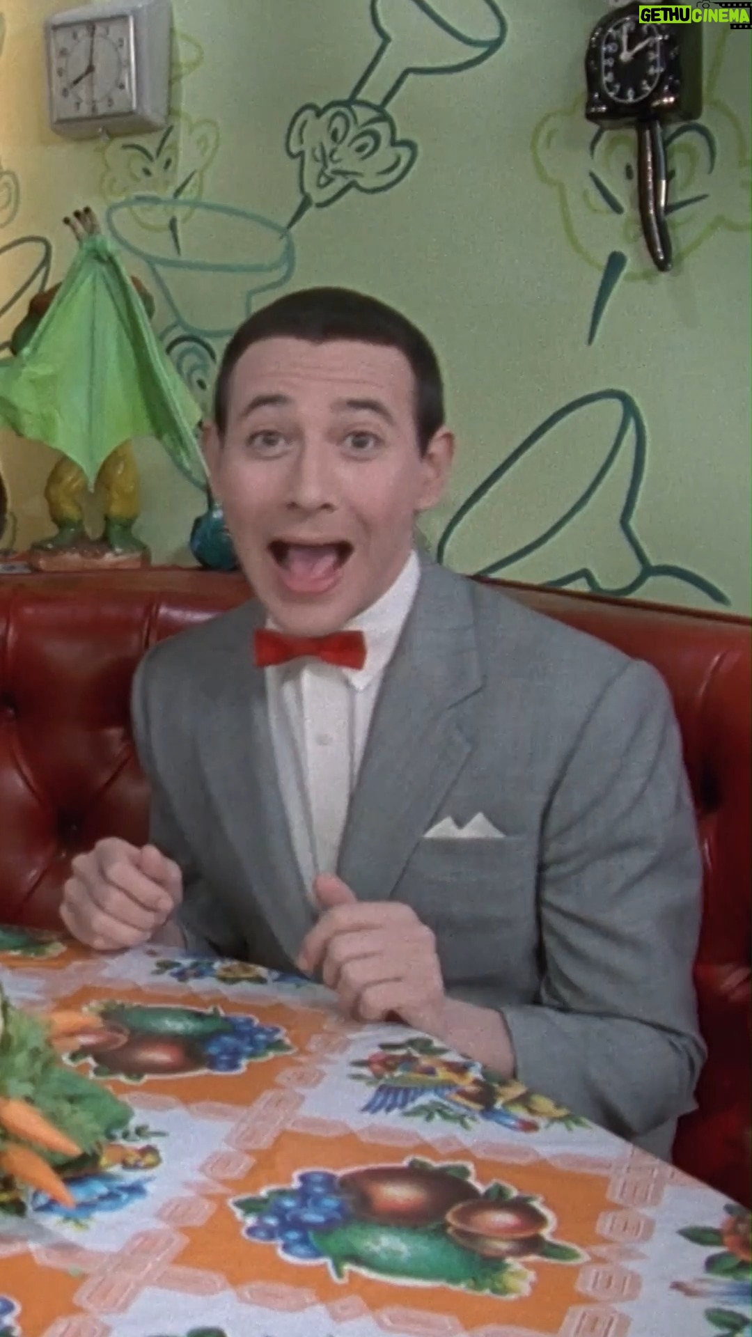 Paul Reubens - 21.9K Likes - 🎉 When the gang’s too busy working to play (#whatadrag), Pee-wee dreams up a magical mishmash holiday—Playhouse Day! 🌈✨ Imagine Christmas, Halloween, and every other holiday rolled into one wacky, wonderful day. 🎂🎃🎄 Today is #MakeUpYourOwnHolidayDay—If you could invent ANY holiday, what fantastical festivity would YOU make up?