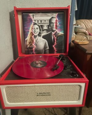 Paul Reubens Instagram - Our record player broke a few weeks ago so I decided to turn it into a life sized Conky 2000 for Etta’s Valentine’s Day! The head is a bit too big and the arms are too long, but hey for a bunch of thrift store parts I think it turned out pretty good! We also hooked in a micro SD card with all of her favorite Pee-Wee songs and sound bites. #PeeWeesPlayhouse