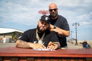 Paul Rosenberg Instagram - When you have the opportunity to join forces with an absolute beast in the wild you take that chance.  @nems_fyl has accomplished so much on his own I’m very excited for the future and what we can do together!  RISE OF THE SILVERBACKS 8/18 (pre-save link in bio) @goliathrecs @virginmusic @scramjones @fylbrand