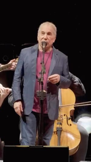 Paul Simon Instagram - Paul’s fourteenth album, In The Blue Light, celebrates its 5 year anniversary this month. It revisits 10 of Paul’s personal favorites from his body of work with a new perspective. Here, Paul performs “Rene and Georgette Magritte with Their Dog After the War” live in Copenhagen.