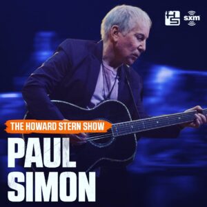 Paul Simon Instagram - TODAY: @paulsimonofficial makes his #SternShow debut! Tune in now to catch his exclusive interview with Howard Stern, only on @siriusxm!