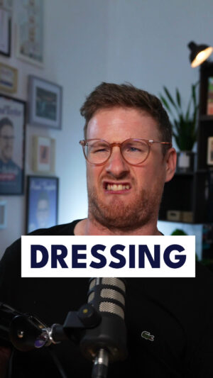 Paul Taylor Instagram - “Dressing” doesn’t mean what you think it does!
