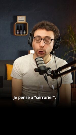 Paul Taylor Instagram - English speakers trying to pronounce “serrurier” with @smarxmarx. Full Happy Hour on YouTube!