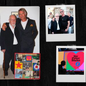 Paul Weller Instagram - Paul and Peter Blake over the years...