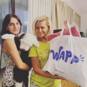 Paula Volpe Instagram - Gracias @somoswapp por los regalitos #pastoringles #alimentobalanceado
